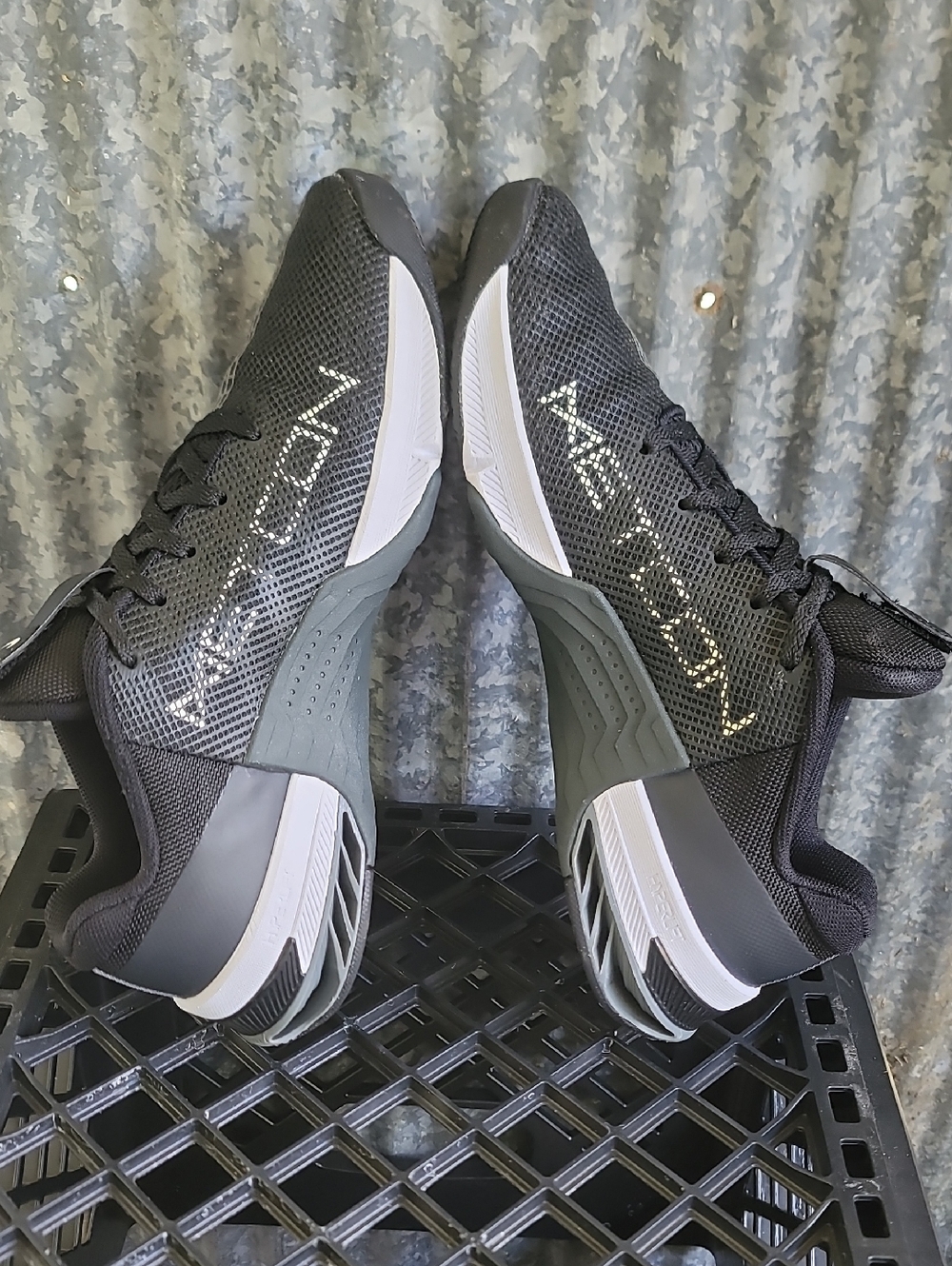 Womens Nike Metcon 8 Trainers "Black/Dark Smoke Grey" Wmns 9 Great Cond! - Picture 4 of 11